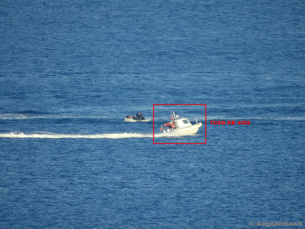 Με την «ουρά στα σκέλια» οι Τούρκοι: Πλοίο του ΛΣ έδιωξε την τουρκική ακτοφυλακή στα Στενά της Χίου – Βίντεο - Φωτογραφία 2