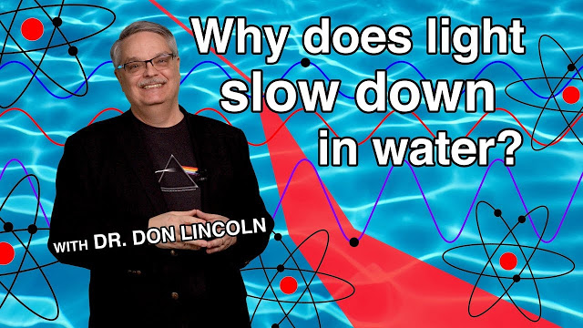 Don Lincoln: Γιατί η ταχύτητα του φωτός είναι μικρότερη στο νερό; - Φωτογραφία 1