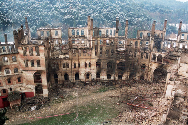 11765 - Συμπληρώθηκαν 15 χρόνια από την καταστροφική πυρκαγιά στην Ιερά Μονή Χιλιανδαρίου Αγίου Όρους - Φωτογραφία 2