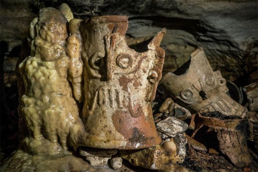 Μεγάλη ανακάλυψη στο Μεξικό: Εκατοντάδες ανέγγιχτα τελετουργικά αντικείμενα 1.000 χρόνων των Μάγια - Φωτογραφία 5