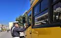 Τροχονομικοί έλεγχοι σε σχολικά λεωφορεία - Φωτογραφία 2