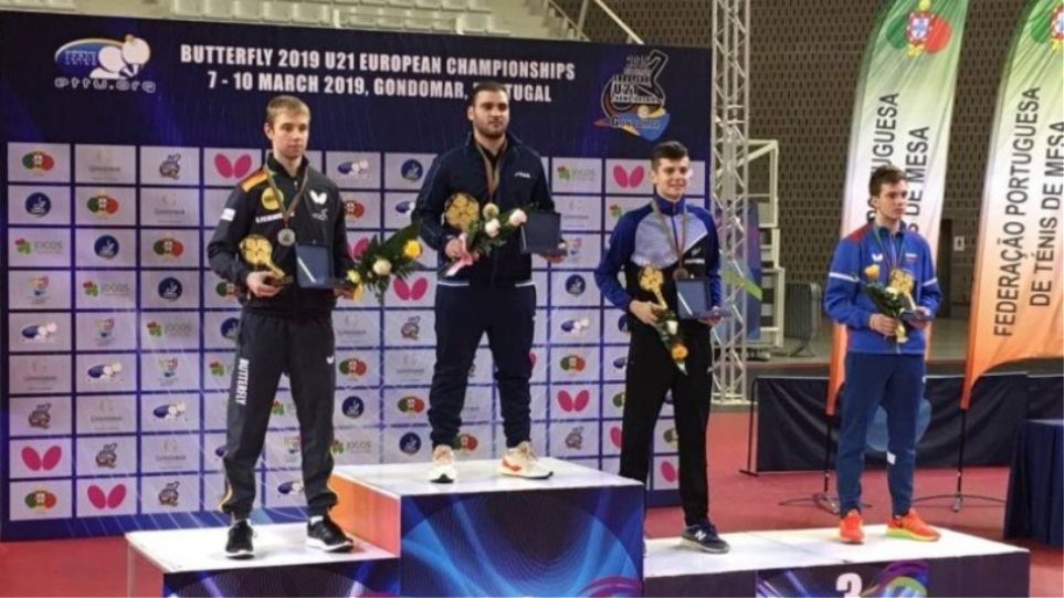 Πρωταθλητής Ευρώπης στον πινγκ-πονγκ ο Σγουρόπουλος για 3η συνεχόμενη χρονιά! - Φωτογραφία 1