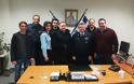 Εθιμοτυπική επίσκεψη της ΙΡΑ Δράμας στον νέο Αστυνομικό Διευθυντή