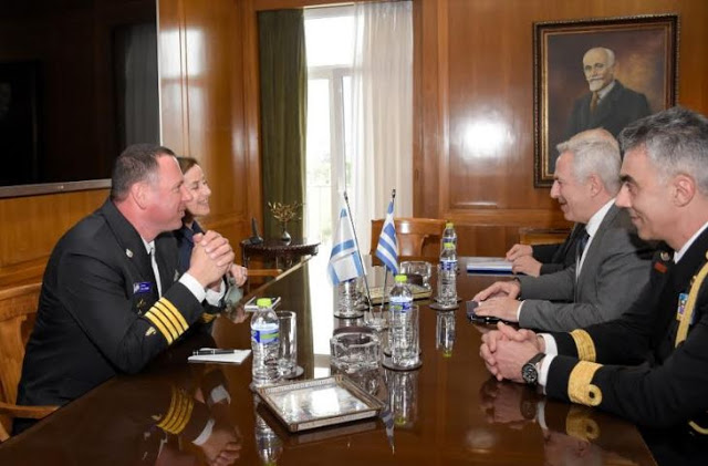 Συνάντηση ΥΕΘΑ Ευάγγελου Αποστολάκη με την Πρέσβη του Ισραήλ - Φωτογραφία 3
