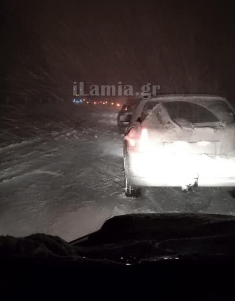 Κακοκαιρία: Έντονη χιονόπτωση στη Φθιώτιδα - Προβλήματα σε Στερεά και δυτική Μακεδονία - Φωτογραφία 3