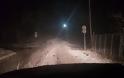 Κακοκαιρία: Έντονη χιονόπτωση στη Φθιώτιδα - Προβλήματα σε Στερεά και δυτική Μακεδονία