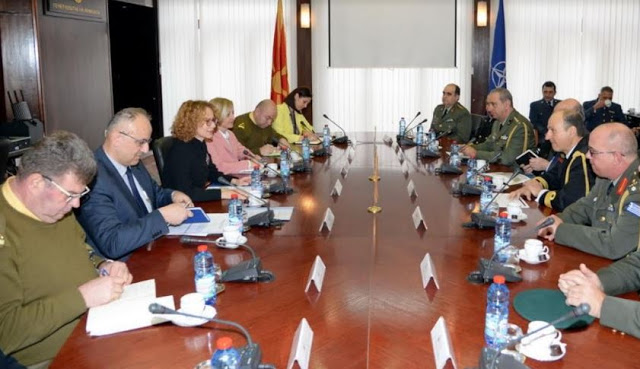 Συνομιλίες Αντιπροσωπείας του ΓΕΕΘΑ με Ομάδα Εμπειρογνωμόνων του Υπουργείου Άμυνας της Βόρειας Μακεδονίας - Φωτογραφία 1