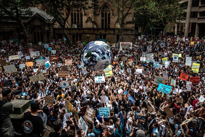 Εκατομμύρια μαθητές σε αγώνα για τον πλανήτη τους - Φωτογραφία 5