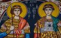Ιερά Λείψανα Αγίων Γεωργίου και Δημητρίου στο Κορδελιό Θεσσαλονίκης
