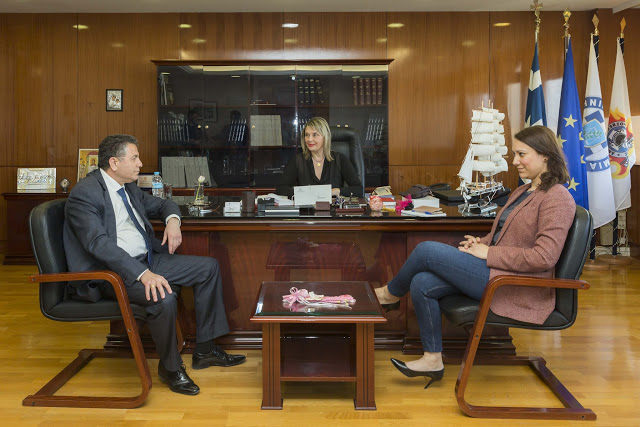 Συνάντηση της Κατερίνας Παπακώστα με τον υποψήφιο Δήμαρχο Πηνειού Ηλείας Ανδρέα Μαρίνο - Φωτογραφία 1