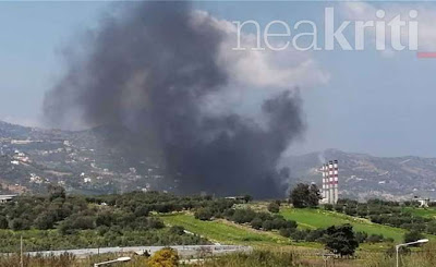 Κρήτη: Μπλακ άουτ σε μεγάλο μέρος του νησιού από φωτιά σε μονάδα της ΔΕΗ - Φωτογραφία 1