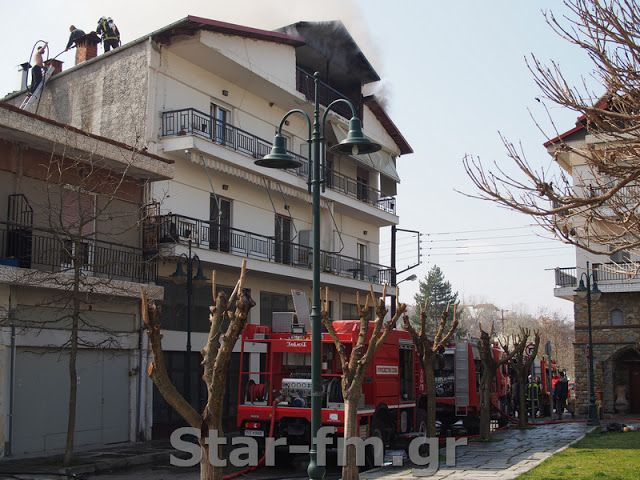 Πυρκαγιά σε οικοδομή στα Γρεβενά (εικόνες + video) - Φωτογραφία 48