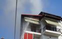 Πυρκαγιά σε οικοδομή στα Γρεβενά (εικόνες + video) - Φωτογραφία 22