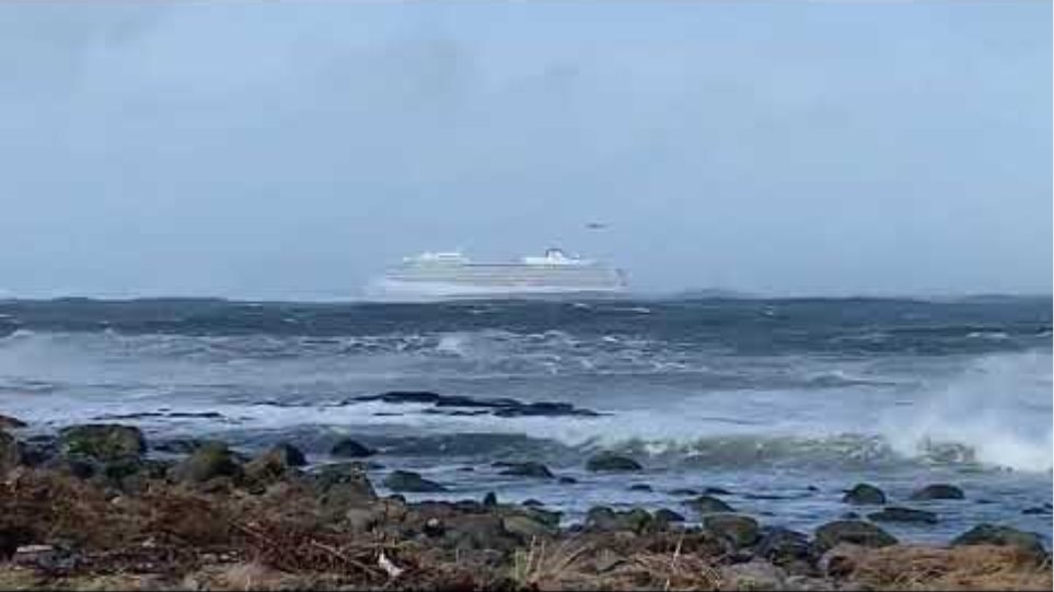 Συνεχίζεται το θρίλερ με το κρουαζιερόπλοιο στη Νορβηγία: Έχουν μεταφερθεί 440 άτομα από τα 1.300 - Φωτογραφία 2