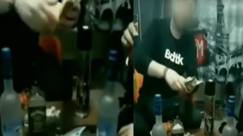 Νέο βίντεο από το «πάρτι» στις φυλακές: «Βαρύ» ζεϊμπέκικο και άφθονο αλκοόλ! - Φωτογραφία 1