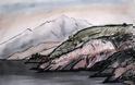 11821 - Αιμιλίου Γάσπαρη, Έμψυχα κτίσματα. Ζωγραφική εμπνευσμένη και αφιερωμένη στο Άγιο Όρος. - Φωτογραφία 5