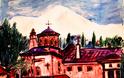 11821 - Αιμιλίου Γάσπαρη, Έμψυχα κτίσματα. Ζωγραφική εμπνευσμένη και αφιερωμένη στο Άγιο Όρος. - Φωτογραφία 6
