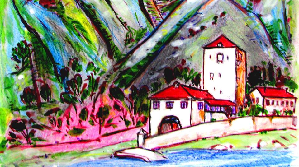 11821 - Αιμιλίου Γάσπαρη, Έμψυχα κτίσματα. Ζωγραφική εμπνευσμένη και αφιερωμένη στο Άγιο Όρος. - Φωτογραφία 2
