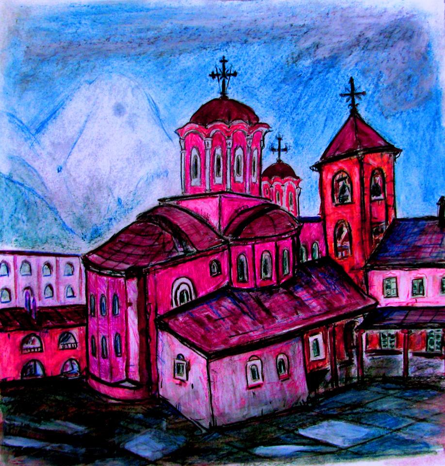 11821 - Αιμιλίου Γάσπαρη, Έμψυχα κτίσματα. Ζωγραφική εμπνευσμένη και αφιερωμένη στο Άγιο Όρος. - Φωτογραφία 4