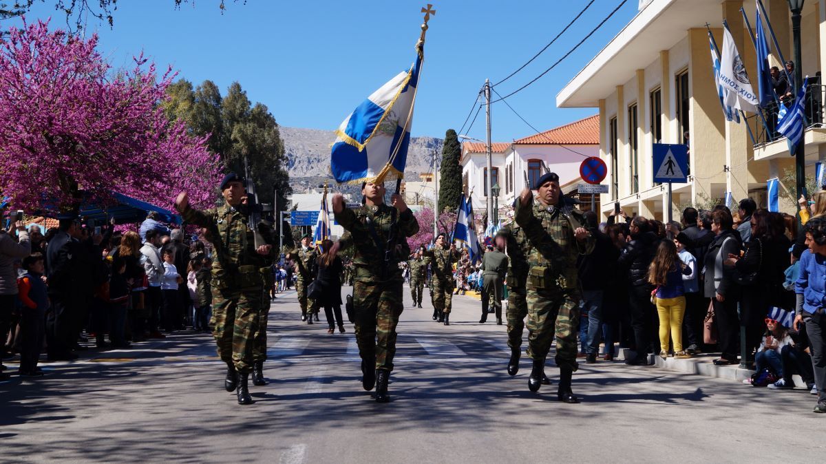 96 ΑΔΤΕ (ΧΙΟΣ): 8 φορές… «Μακεδονία ξακουστή» στην παρέλαση της 25ης Μαρτίου (ΦΩΤΟ-BINTEO) - Φωτογραφία 1