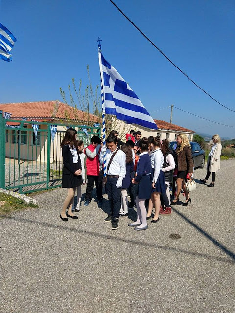 Τίμησαν την 25η Μαρτίου οι μαθητές του ΡΙΒΙΟΥ -ΦΩΤΟ - Φωτογραφία 29