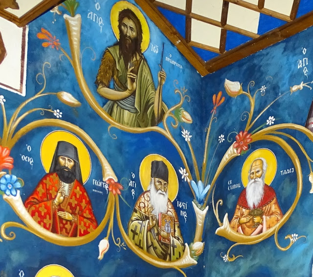 11826 - Ιερό Χιλιανδαρινό Κελλί Μαρουδά. Οι τοιχογραφίες στο Εξωκκλήσι του Αγίου Αθανασίου του Αθωνίτη - Φωτογραφία 18