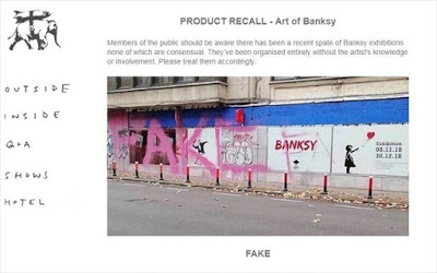 Banksy: «Ψεύτικη η έκθεση στην Αθήνα, δεν έχει τη συγκατάθεσή μου» - Φωτογραφία 1