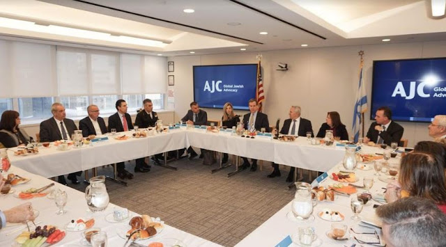 Συναντήσεις Υπουργού Εθνικής Άμυνας Ευάγγελου Αποστολάκη με Ομογενειακές Οργανώσεις στις ΗΠΑ-Ομιλία στο “American Jewish Committee” - Φωτογραφία 4