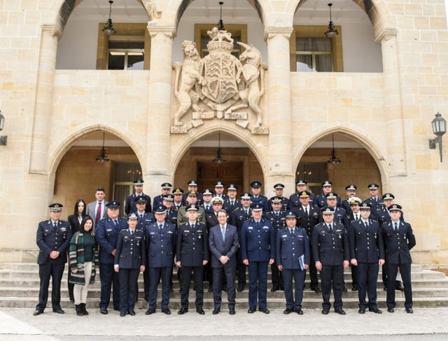 Στον Πρόεδρο της Κυπριακής Δημοκρατίας η Σχολή Εθνικής Ασφάλειας - Φωτογραφία 1