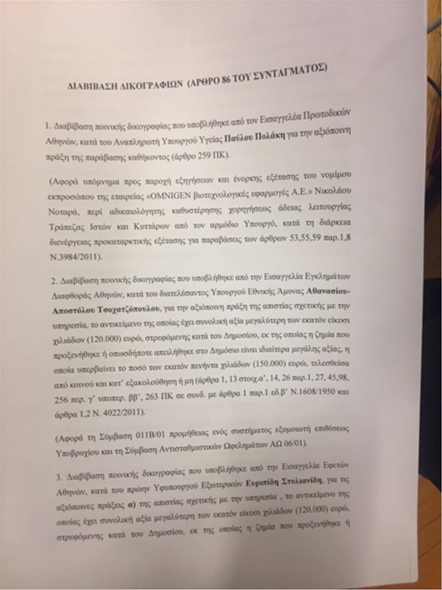 Στη Βουλή οι δικογραφίες Σκουρλέτη, Τόσκα για την τραγωδία στο Μάτι - Φωτογραφία 4