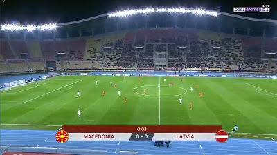 «Μακεδονία» (σκέτο) η εθνική των Σκοπιανών στους ποδοσφαιρικούς αγώνες.. - Φωτογραφία 1