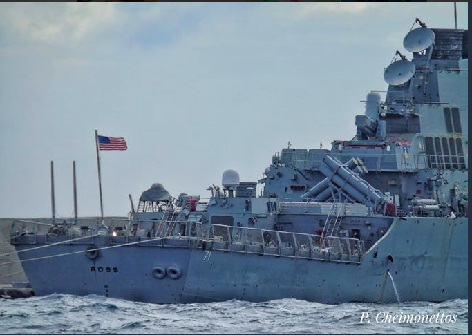 Το Α/Τ USS ROSS (DDG-71) των ΗΠΑ …Κατέπλευσε στο νησί των Ιπποτών τυχαίο; (φωτό) - Φωτογραφία 3