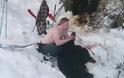 Λαθροθήρες πιάστηκαν στα πράσα να εκτελούν θηλυκή αρκούδα και τα δύο μικρά τους