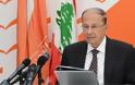 Ο πρόεδρος του Λιβάνου προειδοποιεί για νέο κύμα προσφύγων στην Ευρώπη
