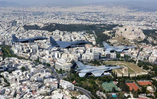 ΗΝΙΟΧΟΣ 2019: Μαχητικά αεροσκάφη θα σκίσουν τους αιθέρες των Αθηνών σήμερα το απόγευμα - Φωτογραφία 1
