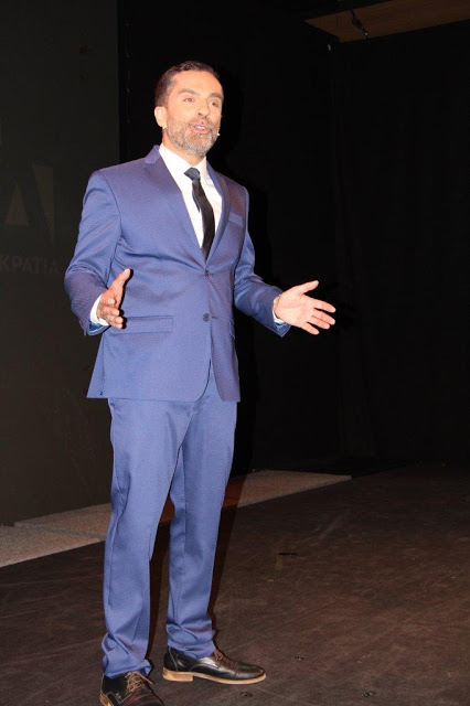 Σε κατάμεστη αίθουσα η επίσημη πρώτη του Φώτη Καρύδα (απο την Κατούνα) ως υποψήφιος βουλευτής της ΝΔ στο Κέντρο Πολιτισμού «Ελληνικός Κόσμος» στην Αθήνα -ΦΩΤΟ - Φωτογραφία 51