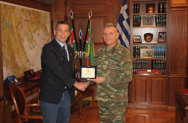 Εθιμοτυπικές επισκέψεις στον Διοικητή 1ης Στρατιάς Αντγο Φλώρο Κωνσταντίνο - Φωτογραφία 4