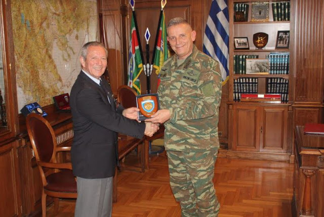 Εθιμοτυπικές επισκέψεις στον Διοικητή 1ης Στρατιάς Αντγο Φλώρο Κωνσταντίνο - Φωτογραφία 5