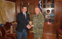 Εθιμοτυπικές επισκέψεις στον Διοικητή 1ης Στρατιάς Αντγο Φλώρο Κωνσταντίνο - Φωτογραφία 1