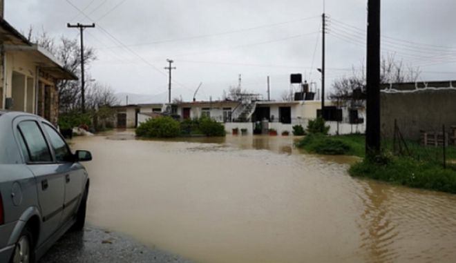 Κρήτη: πλημμύρες, κατολισθήσεις και κλειστοί δρόμοι... - Φωτογραφία 1
