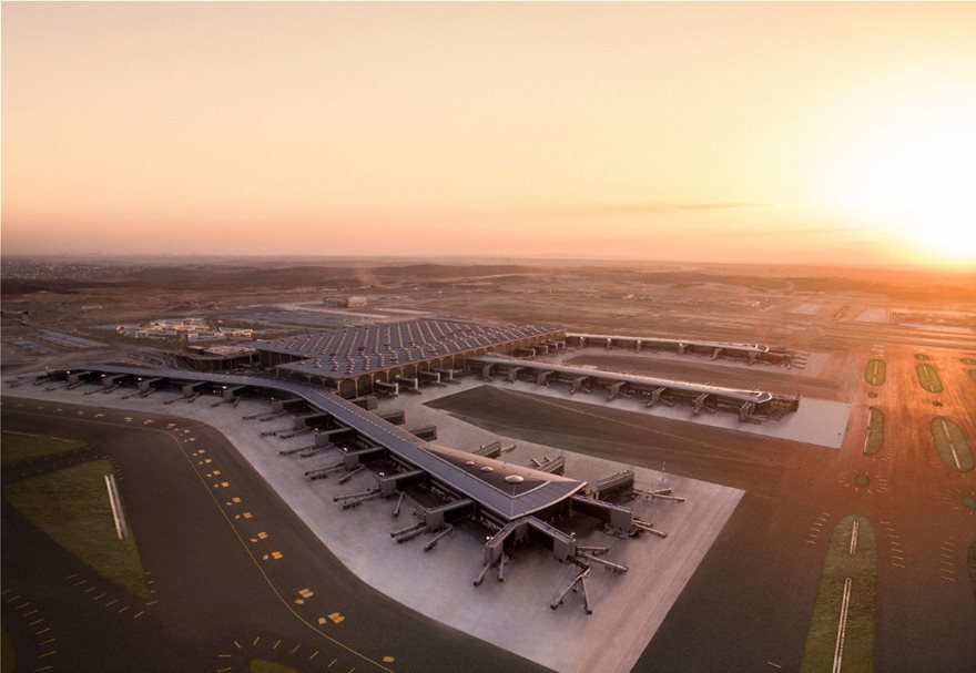 «Πρεμιέρα» για το νέο φαραωνικό αεροδρόμιο της Κωνσταντινούπολης -Εντυπωσιακές εικόνες - Φωτογραφία 10