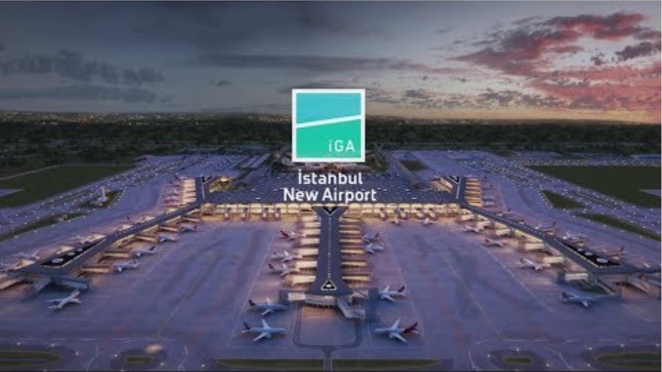 «Πρεμιέρα» για το νέο φαραωνικό αεροδρόμιο της Κωνσταντινούπολης -Εντυπωσιακές εικόνες - Φωτογραφία 3