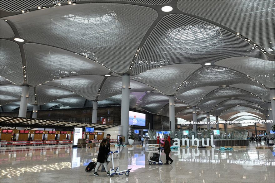 «Πρεμιέρα» για το νέο φαραωνικό αεροδρόμιο της Κωνσταντινούπολης -Εντυπωσιακές εικόνες - Φωτογραφία 9