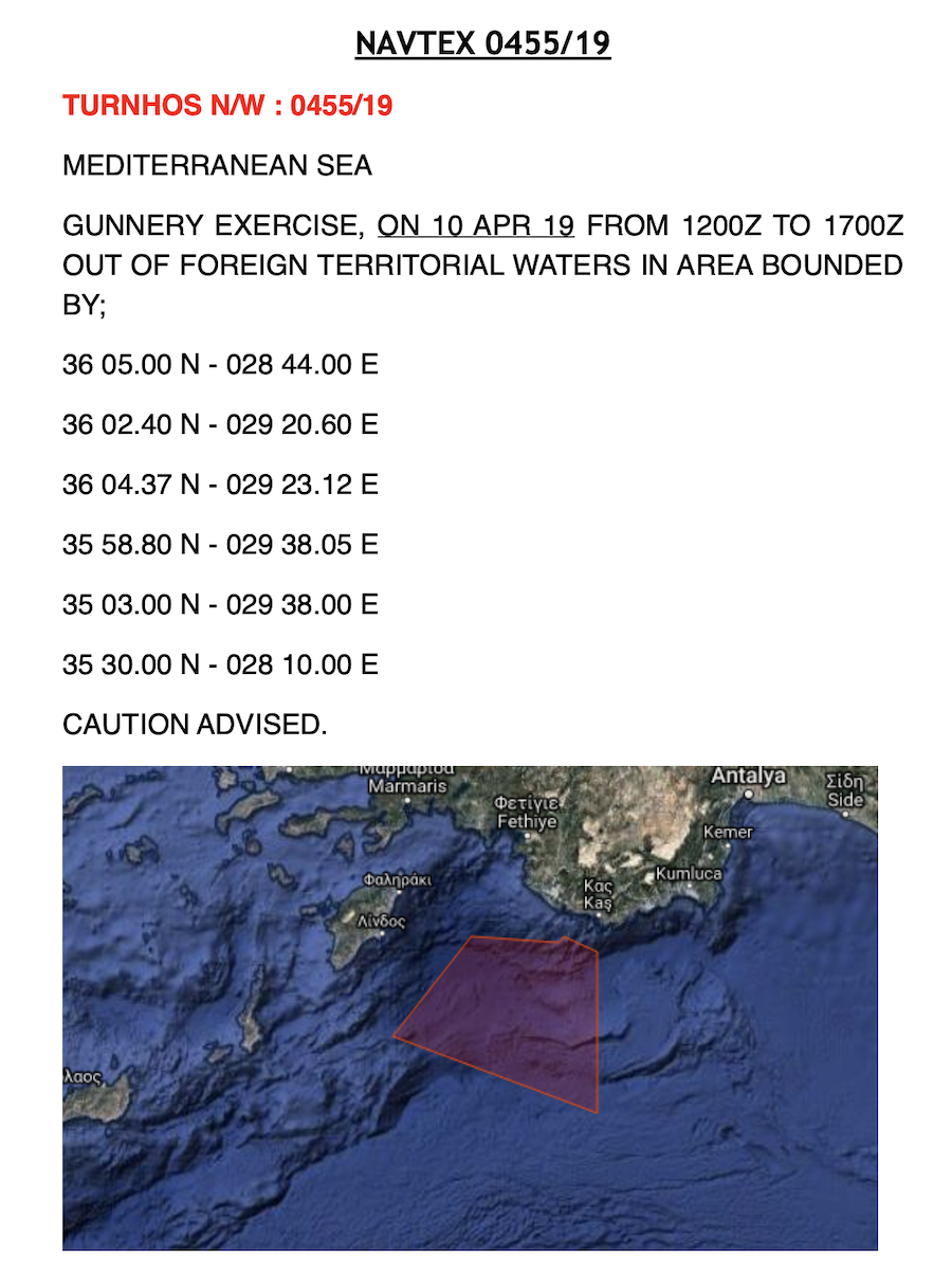 Τουρκική «φρενίτιδα» στο Αιγαίο: Με τρεις NAVTEX κλειδώνουν Καστελόριζο-Λήμνο-Λέσβο – Θα «πέσουν» πυρά - Φωτογραφία 2