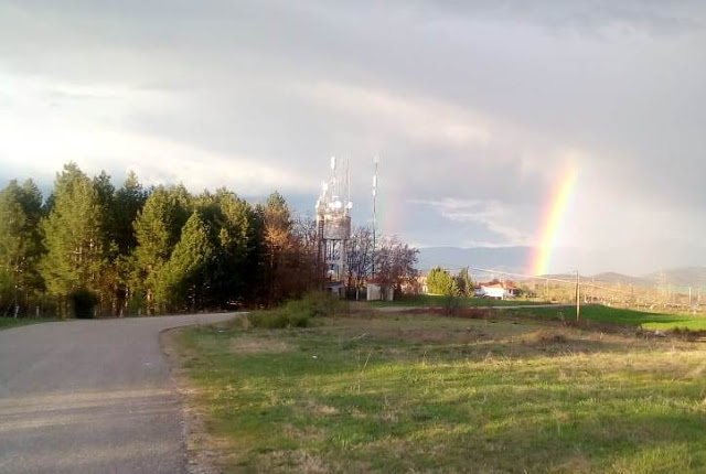 Εντυπωσιακό Ουράνιο Τόξο, πάνω από τα Γρεβενά (εικόνες) - Φωτογραφία 8