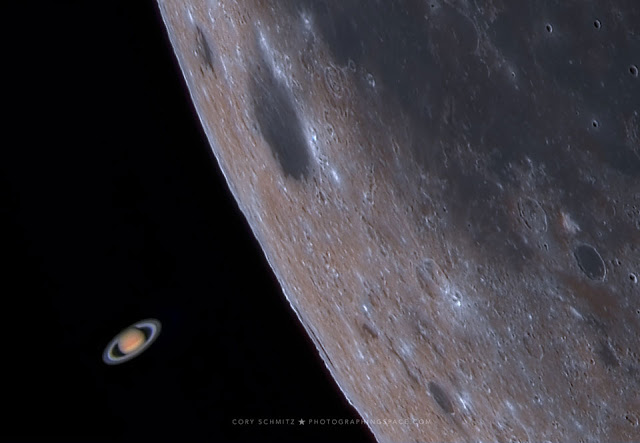 Moon Occults Saturn - Φωτογραφία 1
