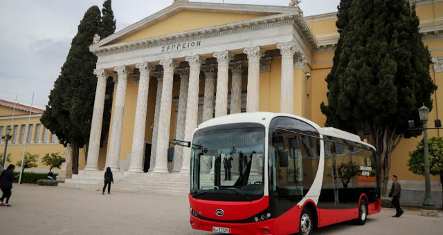 Στην Αθήνα το πρώτο ηλεκτρικό λεωφορείο... - Φωτογραφία 1