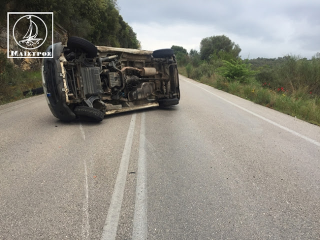 Τροχαίο ατύχημα στον αιματοβαμμένο δρόμο Αμφιλοχίας – Βόνιτσας - Φωτογραφία 2