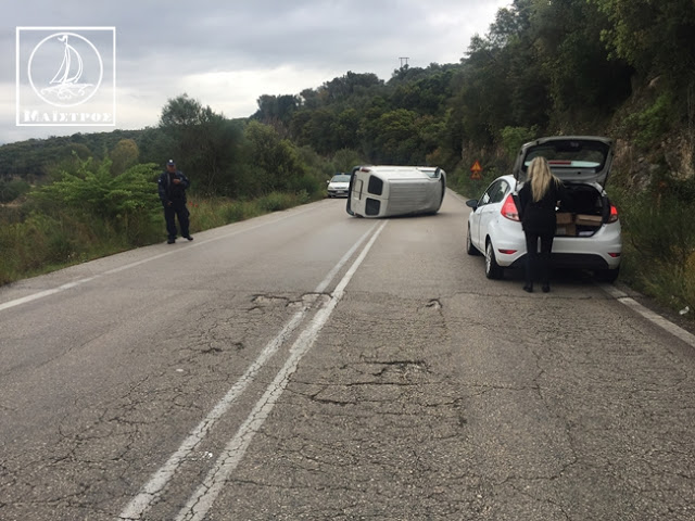 Τροχαίο ατύχημα στον αιματοβαμμένο δρόμο Αμφιλοχίας – Βόνιτσας - Φωτογραφία 3