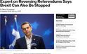 Bloomberg: Ο ...«εξπέρ» στις κωλοτούμπες Αλ.Τσίπρας εξηγεί πως μπορεί να αποτραπεί το Brexit!